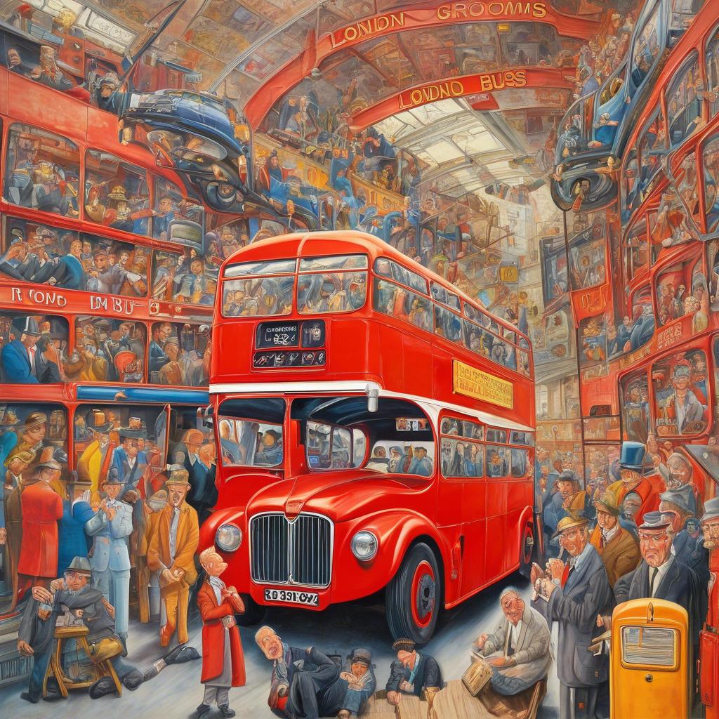 Η Δημιουργία του London Bus από τον Red Grooms